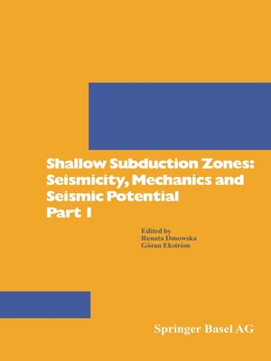 cover image of Shallow Subduction Zones